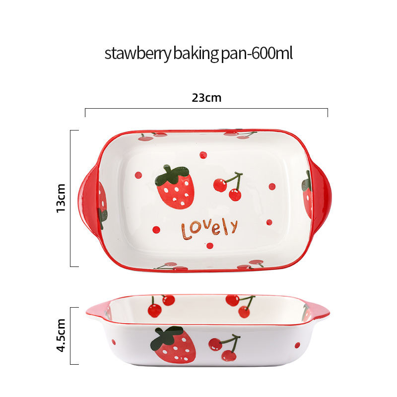 Pan-600ml de cuisson fraise