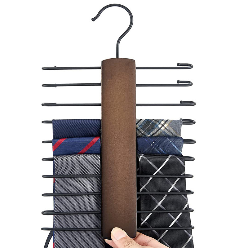 Estante para corbatas de 20 ganchos con color retro -- Propiedad