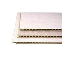 Panneau mural en PVC à motif personnalisé, panneau de plafond en PVC creux, panneau de décoration murale intégré