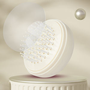 2025 ההשקה חדשה עצמי נקי אוויר תיק שיער מסרק נסיעות מברשת שיער עם מראה רב חמוד פונקציה עיסוי - Product Image 1