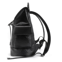 Sac à dos en cuir vegan de luxe pour homme, sac de tous les jours tendance, sac à dos de créateur, sac à dos imperméable pour ordinateur portable