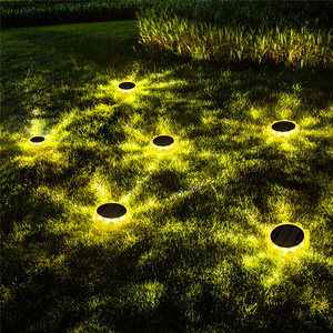 Nouvelle Lampe Solaire LED 2024 Étanche IP65 4 Modes pour Jardin, Cour, Patio, Décoration Murale, Clôture, Éclairage Solaire Rotatif Extérieur - Product Image 1