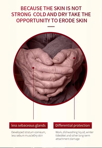 Crema Mani Invernale all'Olio di Cavallo <span class=keywords><strong>con</strong></span> Vitamina C, Urea e Acido Ialuronico, Riparazione Rapida per <span class=keywords><strong>Talloni</strong></span> Secchi, Migliora la Texture della <span class=keywords><strong>Pelle</strong></span>, Confezione Personalizzata - Product Image 4