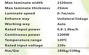 Hot Selling Large Format 160cm Hot <b>Laminator</b> with CE - Product Image 6