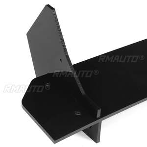 Diffuseur arrière de voiture et ensemble de séparateurs latéraux arrière + Cache de lampe de pare-chocs arrière + 4 caches ailerons de requin pour Subaru STI WRX 2015-2021 - Product Image 6