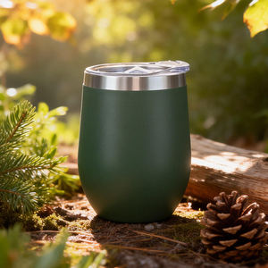 Vaso Térmico Personalizado al por Mayor, Moderno, para Vino o Cerveza, de 12 oz, con Aislamiento al Vacío, de Acero Inoxidable, sin Tallo - Product Image 1