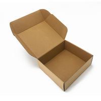 Boîtes d'expédition en carton ondulé noir mat écologiques et recyclables personnalisées en gros, logo en relief UV, poignée, chaussettes, cadeaux