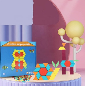 Trẻ Em Mới Bằng Gỗ 3D Trò Chơi Ghép Hình Câu Đố Thông Minh Hội Đồng Quản Trị Bé Giáo Dục Học Tập Đồ Chơi Cho Trẻ Em Hình Dạng Hình Học Câu Đố Đồ Chơi - Product Image 6