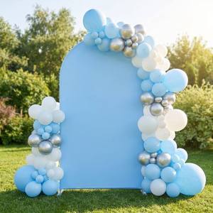 Arco de Fondo Curvo de 4x7 pies, Estructura de Aluminio Reforzado de 32mm, Envío Rápido, Disponible en Stock <span class=keywords><strong>Local</strong></span>, Pared de Boda Chiara Arch - Product Image 3