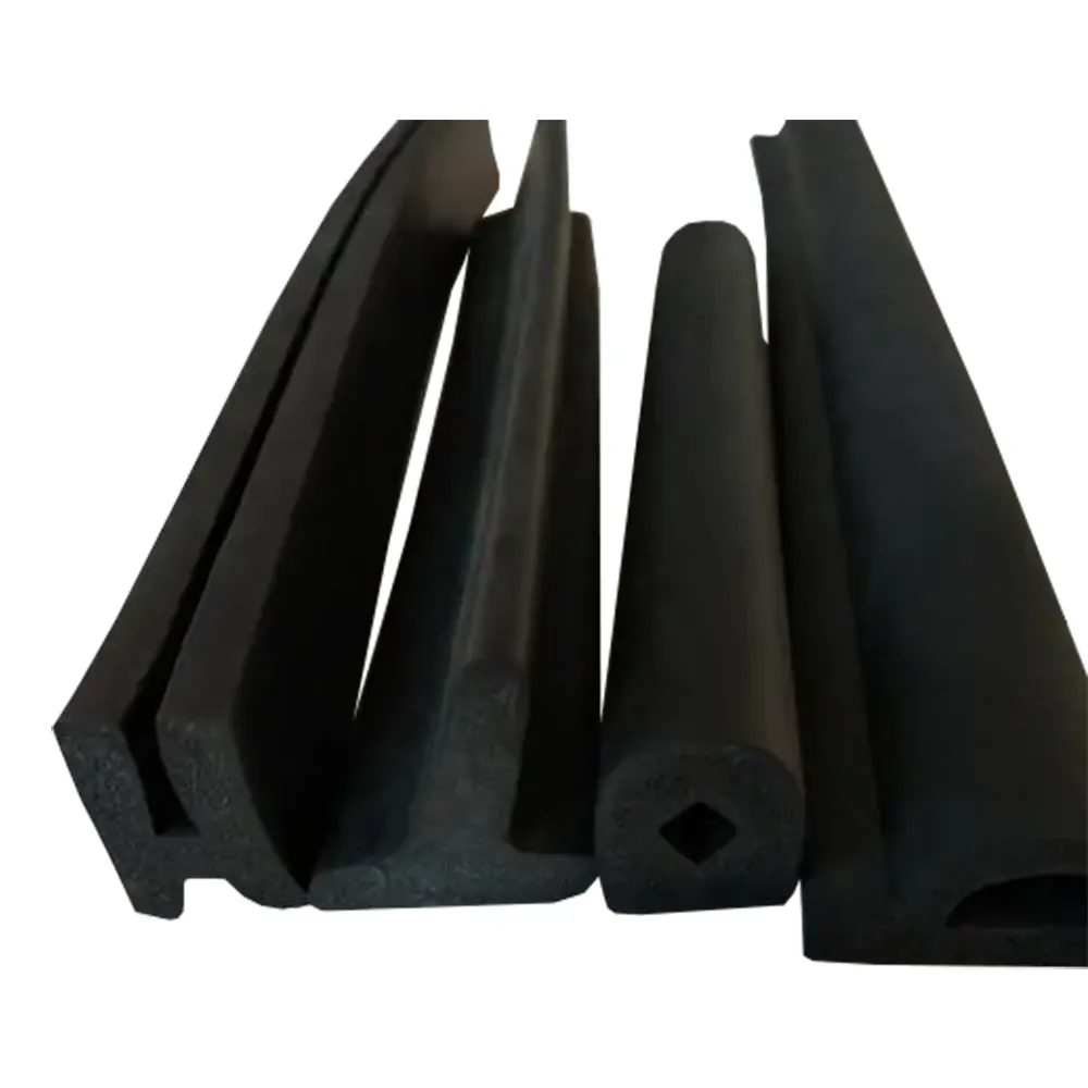 High quality EPDM rubber sealing strip wholesale waterproof and windproof square rubber thermal foam strips