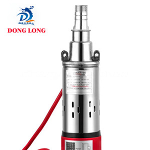 ปั๊มน้ำแบบจุ่มแรงเหวี่ยงสูง 12V ของโรงงาน DL ประเทศจีน พร้อมใบพัดแบบสกรู สำหรับบ่อน้ำลึก ระยะส่งน้ำ 50 เมตร รุ่น DL3SDC24V/S-50 คุณภาพสูง - Product Image 5