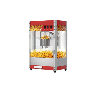 Machine à popcorn à air chaud en acier inoxydable économique, machine à popcorn automatique, cinéma / salle de cinéma - Product Image 1