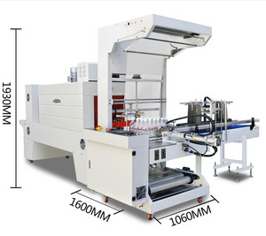 Chai nước tự động thu nhỏ đóng gói máy 12/24 chai một nhóm - Product Image 1