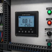 pH-mètre industriel durable DC 24V avec précision de 0,01 pH pour l'entretien des piscines