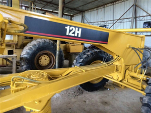 High Quality 100% Original Japan CAT12H Used Caterpillar <b>Wheel</b> Grader Engine Gearbox 140K Model 2018 2500 Hours 21000KG for Sale - Product Image 5