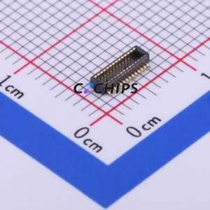 DF40C-24DP-0.4V(51) Board-to-Board & Backplane Connector SMD,P=0.4mm Connector 0.4mm Vertical Mount 2 300mA - Product Image 1