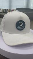Gorra de Béisbol Unisex de 5 Paneles, Personalizada, de Algodón de Alta Calidad, de Secado Rápido, Impermeable, con Ventilación Perforada con Láser y Bordado