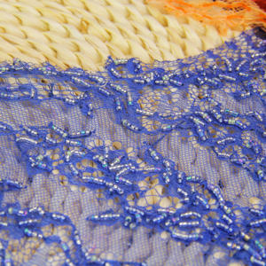 Özelleştirilebilir renkler ile toptan el yapımı boncuklu dantel nakış. - Product Image 5