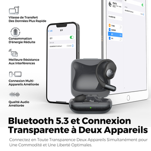 Soundpeats bán chạy nhất gofree2 + Ổn định tai nghe với Dual Mic tiếng ồn hủy bỏ, MỒ HÔI KHÁNG, tương thích với <span class=keywords><strong>iPhone</strong></span> & Android - Product Image 5