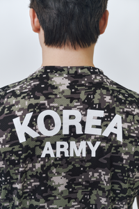 ROKA-Camiseta de manga corta con camuflaje Digital del ejército de Corea, camiseta de entrenamiento táctico de estilo militar, ropa deportiva informal transpirable - Product Image 3