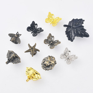 Creative Animal Shape Zinc Alloy Drawer Cabinet <b>Knobs</b> Novelty Furniture Handle Eclectic Design Durable - Product Image 1