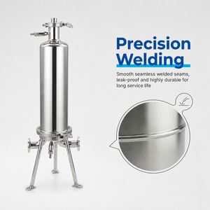 Sistema de Filtración de Agua de Acero Inoxidable, Recipiente a Presión de Alto Rendimiento, 500L/Hora, <span class=keywords><strong>Tratamiento</strong></span> Estéril para Fábrica - Product Image 2