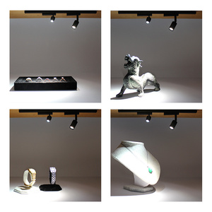 Trang Sức Ánh Sáng <span class=keywords><strong>1W</strong></span> Đen Mini Theo Dõi Ánh Sáng Từ Tính Cho Bảo Tàng - Product Image 4