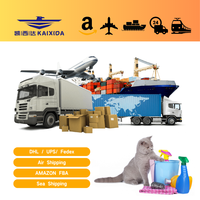 Services de transport international porte-à-porte, services de transitaire maritime et aérien DDP, nettoyage des animaux de compagnie, transitaire
