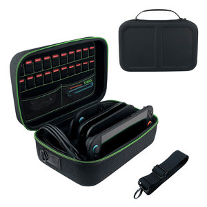 2025 nouveau étui de rangement de protection Portable noir avec 20 fentes de jeu pour <span class=keywords><strong>Nintendo</strong></span> <span class=keywords><strong>Switch</strong></span> 2 tous les accessoires - Product Image 1