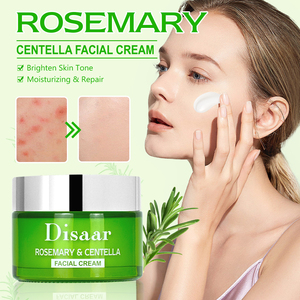 Crema viso personalizzata al rosmarino e Centella Niacinamide illumina macchie scure segni dell'<span class=keywords><strong>acne</strong></span> per la riparazione della pelle idratante crema per il viso - Product Image 2