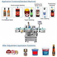 Machine d'étiquetage automatique électrique portable de haute qualité pour bouteilles rondes avec technologie d'impression jet d'encre, garantie 1 an