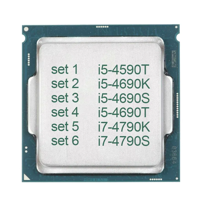 Core CPU i5-4590T i5-4690K i5- 4690S i5-4690T i7-4790K i7-4790S 4.0Ghz Quad-Core Processor 6M/8M Cache LGA1150