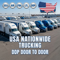 Transit de fret économique Chine-USA DDP, livraison entrepôt Amazon FBA, fret aérien, fret maritime, service de livraison de marchandises aux États-Unis