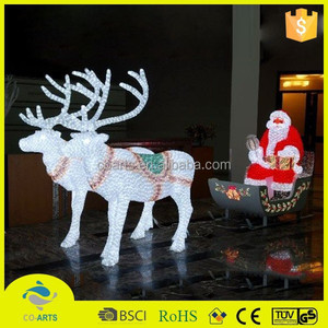 ไฟอะคริลิคสำหรับกวางเรนเดียร์ LED ทำมือ - Product Image 1