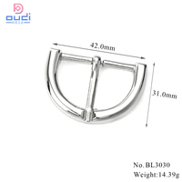 Boucle de ceinture en métal de 25 mm pour ceintures en cuir de 25 mm de large, ceintures décontractées, ceintures habillées