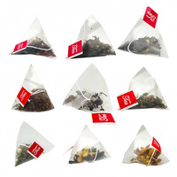Thé aux herbes mélangées en vrac en sachet, thé en vrac biologique avec fleurs séchées