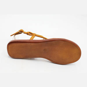 Sandalias De Mujer, novedad De verano, zapatos De Mujer con punta abierta, agente de compra de fábrica china, sandalias De señora con correas, toboganes planos - Product Image 6