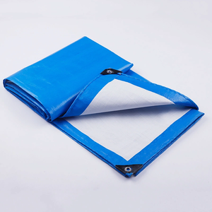 Lona de Polietileno de <span class=keywords><strong>Doble</strong></span> Cara, Impermeable, Resistente al Polvo, Reflectante del Calor, Resistente a Desgarros, para Almacenamiento de Mercancías en Exteriores - Product Image 3