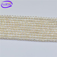 Feirun naturel 5-6mm AA près De Culture rondes Perles D'eau Douce Brin prix