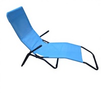 Fauteuil balançoire d'extérieur en métal, respirant en Teslin, pliable, portable pour la plage et le jardin, chaise longue au design moderne et épuré, mobilier d'extérieur