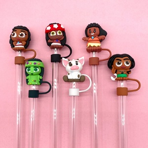 จุกปิดแก้วรูปทรง 3 มิติ ขนาด 10 มม. ลายการ์ตูนมอาน่า สำหรับตกแต่งแก้วน้ำ ขายส่ง - Product Image 2