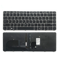 Nouveau clavier de remplacement pour ordinateur portable, disposition US, rétroéclairé avec pavé tactile pour HP EliteBook 840 G3 745 G3 745 G4 840 G4 848 G4