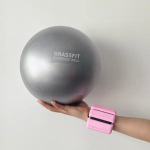 Palla da Yoga da 25CM per Fitness Domestico, Allenamento del <span class=keywords><strong>Core</strong></span> e Fisioterapia, Migliora l'Equilibrio, Piccola Palla da Pilates - Product Image 1