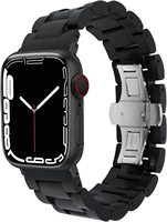 Untuk tali jam tangan Apple, Untuk tali jam tangan iWatch, Gesper kupu-kupu kayu solid jenis kayu cendana Indonesia, tali kayu murni Untuk Apple Watch
