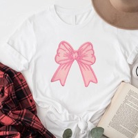 Patchs thermocollants en chenille motif nœud d'amour pour vêtements, vente en gros