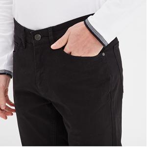 กางเกงขายาวทรงตรงลำลองสำหรับผู้ชาย ผ้ากันยับ กระเป๋าข้างลึก เหมาะสำหรับใส่ไปทำงาน เดินทาง หรืองานต่างๆ - Product Image 4