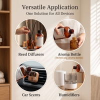 Recharge de diffuseur à bâtonnets liquides 500 ml, parfum lys, longue durée, écologique, très parfumé, sans danger pour les enfants, pour chambre, bureau, hôtel - Meilleures ventes