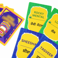 Cartes de conversation personnalisées de haute qualité en papier pour fêtes de famille, durables, avec boîte rigide en deux parties, pour cadeau promotionnel
