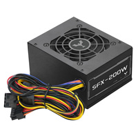 Toplu Sipariş Mikro SFX PC Güç Kaynağı Mini ITX Kasa için 80 PLUS Sertifikalı 200W PSU OEM Fabrika Fiyatı