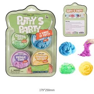 Pâte à modeler et slime en gros – 4 types de pâte à modeler, sable mouvant, argile à mélanger – Jouets éducatifs et amusants pour enfants à faire soi-même - Product Image 2